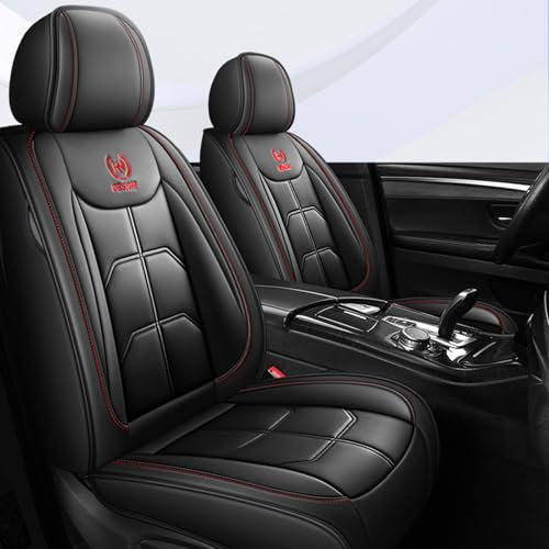 Chifeng Universal Autositzbezüge Auto Vordersitz 2 Stück Set wasserdicht PU Leder Autositzbezüge Fit für Mercedes-Benz C-Klasse W202 W203 W204 W205 E-Klasse W210 W211 W212 W213 w124