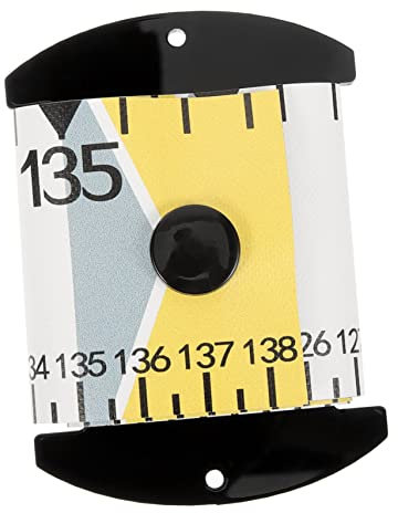 POPETPOP 5St Fischmessgerät boot zubehör angler sachen angelzubehor Fischmaßband Bootszubehör Angelausrüstung Angellineal im Freien Lineal zum Messen der Fischlänge Fischlineal PVC Yellow