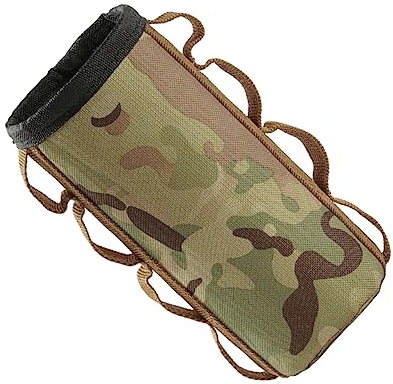 Kisangel Insulated Gas Tank Storage Bag for Small Gas Tanks with Protective Synthetic Material Cover, Easy Cleaning and Elegant Design, for Camping and Outdoor Use