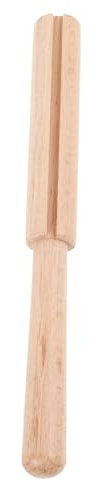 Hemobllo Wood Yarn Cutter Stick for Embroidery Thread Craft Cutting Tool Yarn Cutter Tool and Embroidery Supply