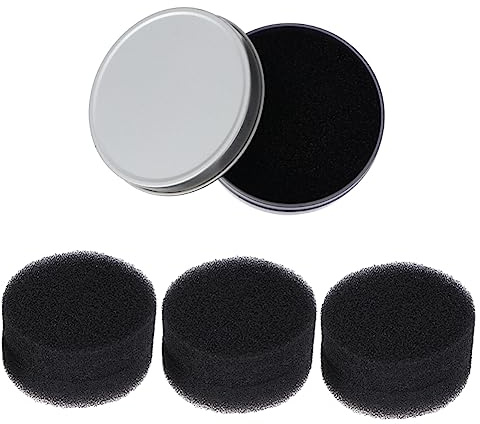 VINTORKY Makeup Brush Cleaning Tool and Cleaner Sponge Set with 1 Single-layer Washer and 5 Replaceable Sponge Cores 6pcs Makeup Brush Cleaner Kit for Maintenance