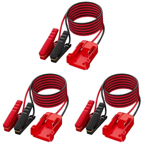 Kexpery - Cable de arranque automático para baterías de coche, kit de emergencia portátil, cable de arranque resistente M18