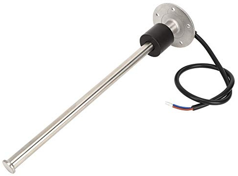 Naroote Sensor de Nivel de Combustible, Indicador de Líquido de Aguas Residuales de Metal para Coche, Barco, Yate, RV, Sensores a Prueba de Golpes a Prueba de Explosiones con Lectura Precisa, Ideal