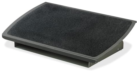 3M FR530CB 3M Fußstütze Winkel und Höhe einstellbar, Farbe: schwarz, Abmessung: 56 x 35 cm