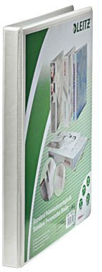 Präsentationsringbuch A4 weiß LEITZ 42770001 16mm 2Ringe