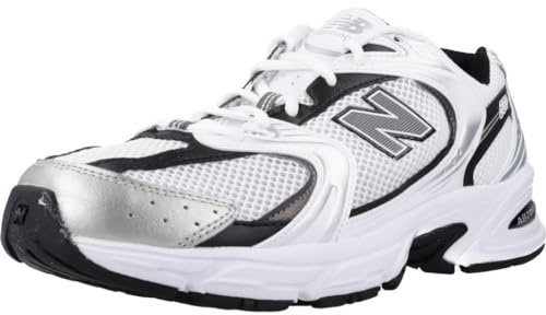 New Balance sneakers för män, en storlek, Blanc, Bleu Marine, 10