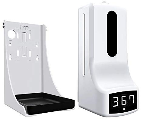 Beröringsfri väggmonterad digital infraröd termometer Tillval 160 cm stativ K9 Automatisk sensor Tvålutdelare 1000 ml Alkohol Desinfektionsmedel Hem Rengöring,K9 pro