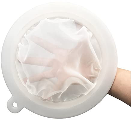 Filtro de malla grande 80 para jugo de 21 cm, colador de malla de nailon para filtrar partículas gruesas, colar jugo, miel, té