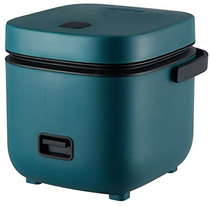 Cuociriso, Cuociriso Mini Cuociriso Elettrico Elettrodomestici da Cucina Riscaldamento A 2 Strati Vaporiera Multifunzione Pentola per Cottura dei Pasti - Verde