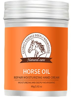 Grospe Horse Oil Cream for Dry Rough Hands,Horse Oil Feet Cream Preventing Your Skin From Peeling and Cracking,Making Your Hand/Foot Smooth and Soft,Moisturizing and Nourishing Your Hands/Feet