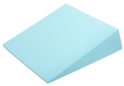 Ronyme Squat Wedge EVA Foam Antidérapant Professionnel Léger Planche Inclinée Étireur de Mollet Bloc de Cale de Yoga, pour l'entraînement des Mollets Serrés, Bleu