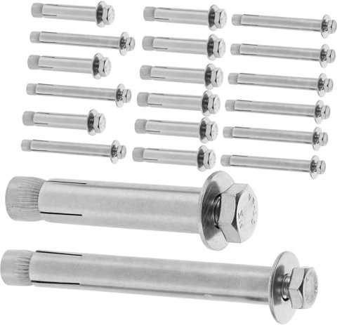 Angoily Dehnschrauben-set 20 Edelstahlschrauben X 80 Mm X 60 Mm Innensechskant-dehnschraube