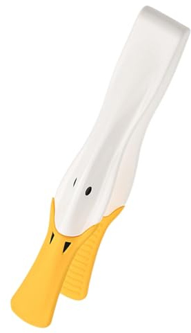Pince de cuisine en silicone | Design bec de canard en silicone résistant à la chaleur Pince de cuisine barbecue – Poignée antidérapante Ustensiles pour friteuse à air comprimé