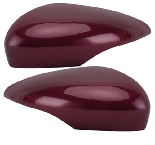 Niceminiwall Applicabile per Ford Fiesta 2008-2017 copertura dello specchietto laterale, guscio per specchietto retrovisore in ABS, parti esterne di ricambio, lati sinistro e destro (viola)