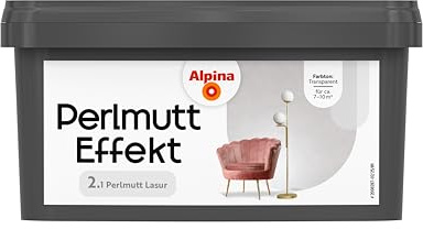 Alpina Effektfarbe Perlmutt Effekt Lasur 1 Liter