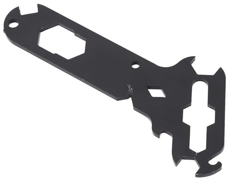 Pretfy Ligero de Acero de Herramienta Llave Llave Multifuncional 14 en 1, Resistente Al Desgaste, para Caravanas Casas Rodantes, Abridor Botellas