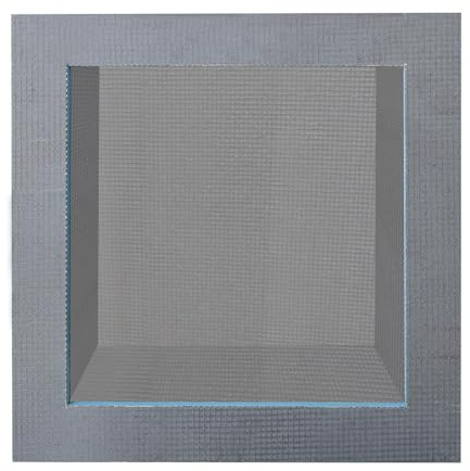 Kitbags & Lockers Shower Bathroom Niche Tileable Alcove Recessed Waterproof Shelf Storage Wetroom Organiser Thermal Tile Backer Board Nass Nassboard (16in/406mm × 16in/406mm – No Shelf)