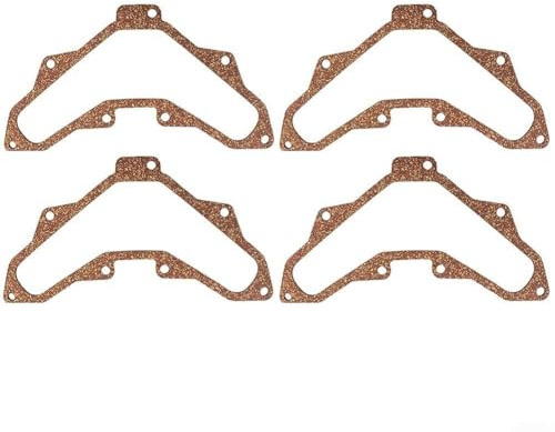 Junta de tapa de válvula compatible con modelos Courage 2004113S para HP 20For para HP SV590 SV540 SV600 SV610, pieza de repuesto de metal (4 piezas)