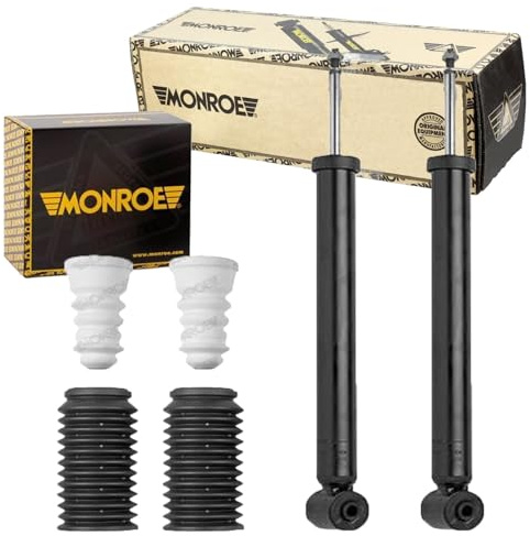 Monroe Stoßdämpfer Protection-Kit hinten | 2x 23950 + 1x PK078 passend für Ibiza (iv Sc) 6L1