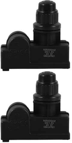 INOOMP 2 accenditori elettronici a Scintilla con Pulsante a Due uscite per | Accenditore elettrico per barbecue, perfetto per barbecue a gas e fornelli da campeggio, accessorio affidabile per cucinare a