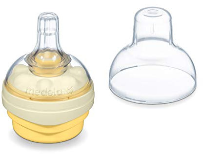 Medela Calma BPA Free Bottle Nipple - One Size and One Shape That Fits All, Designed to Promote Baby's Natural Suction Behavior