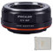 PHOLSY C/Y a RF Adattatore di Montaggio Lente Compatibile con Obiettivi Contax/Yashica e Corpo Fotocamera Canon RF, EOS R, R6 Mark II, EOS R7, R8, R10, R3, EOS R5, EOS R5C, EOS R6, EOS RP, EOS R50