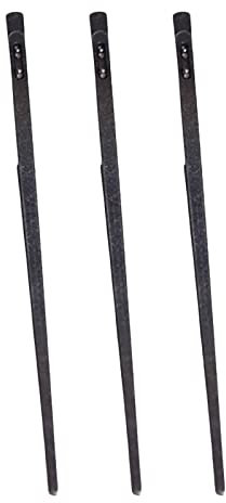 Nishiyuenyi 3X Aiguille à Laçage à Tricoter Professionnelle en Acier Cuir Aiguille à Coudre Réparation Faite à La Main pour La Peinture sur Tissu Cadeaux Créatifs, 2 Broches