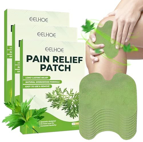 30 Pcs Knee Pain Relief Patches,Pain Relief Patche Knee Patches for Pain Relief,Well Knee Pain Relief Patches,Natural Herbal Relief Patches for Arthritis Neck Shoulder Muscle