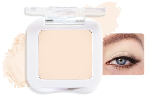 HHLTOH Neutral Nude Eyeshadow Palette, Light Beige Ivory White Matte Eye Shadow, Soft Blendable Natural Everyday Makeup for Mature Skin, Vegan & Cruelty-Free, Sombras para Ojos #11