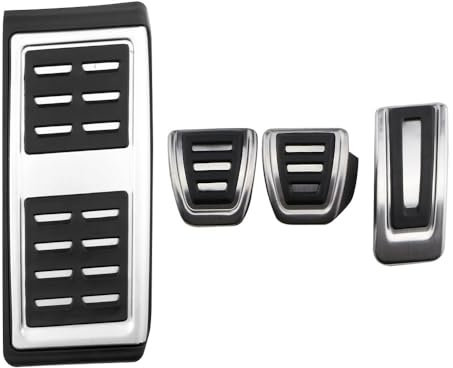 Auto Bremspedal Auto Pedale Für V&W Für Fox Lupo Für SpaceFox 2016-2022 Accelerator Gas Brems Fußstütze Edelstahl Nicht-slip Pedal Abdeckung Pad(4pcs)