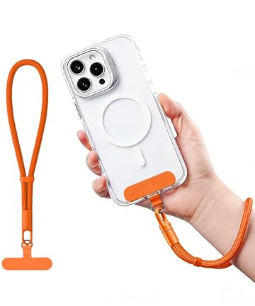 GZYUNFA Adjustable Mobile Phone Hanging Rope, Anti Fall and Anti Theft Phone Lanyard, Neck and wrist straps suitable for iPhone/Samsung/most phones