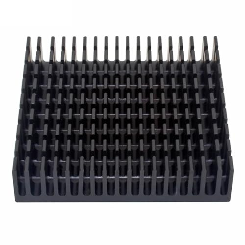 YROHGKPN Tapis de refroidissement en aluminium pour dissipation thermique électronique avec bande de conductivité 60 x 60 x 15 mm puce électronique