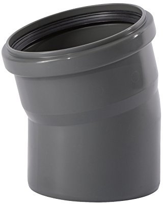 Ostendorf HTsafe Bogen 15 Grad DN 125 mm HT-Rohr