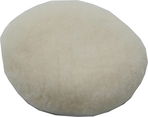 Höfftech 2 st. Ø 180 mm Polerad pad Polerskiva Polerpäls Pad Poleringstallrik Poleringssvamp Polerad Politur Ull Fell Uppsättning
