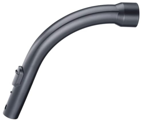 Replacement 35mm Curved Hose Handle Compatible with Miele Vacuum Cleaners Fits S Series, C1, C2, C3, Cat & Dog Models | Durable Plastic Bent End Wand Grip