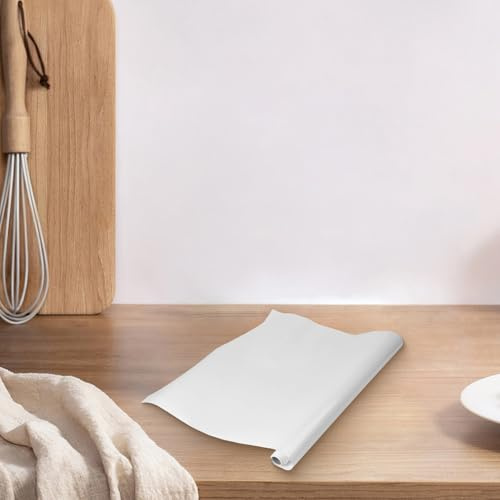 Pellicola protettiva per mobili, 60 x 300 cm, pellicola adesiva trasparente autohesion, adatta per proteggere la parete della cucina, pellicola decorativa per libri