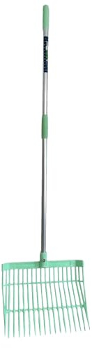 AB Tools Quality Aluminium Green ABS Bedding & Shaving Fork Equestrian Tack Room