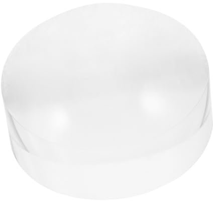 OFFSCH 8x Acrylic Reading Magnifier Round Magnifier Tool Reading Accessory Durable Paperweight Boys and Girls Educational Tool