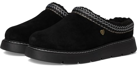 Skechers Femme Keepsakes Lite-Fuzzy Dreams Chausson, Noir/Noir, 41 EU