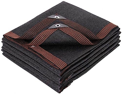 Tessuto ombreggiante di alta qualità, resistente ai raggi UV, 6 x 8 m, traspirante, vela ombreggiante per piante, serre e patii, telo parasole anti-invecchiamento, con copertura a rete, rete
