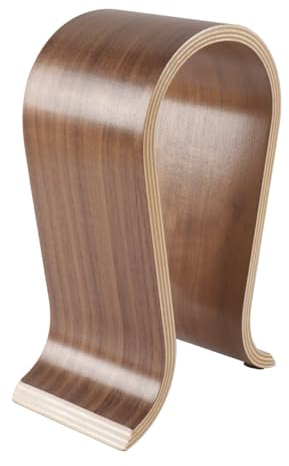 Orivin Wooden Headphone Holder, Universal Headphone Stand, Wood Oak Durable Non-Slip Ideal Headset Holder for Home, Office, Study