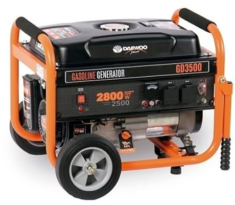 Generador de gasolina Daewoo GD3500 2800 W