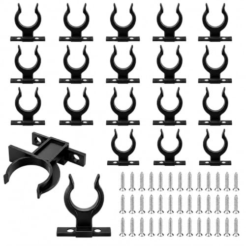 20PCS Plinthe Cuisine, Clips de Fixation Pour Plinthes Cuisine, Supports pour Plinthe Avec 50 Vis pour pieds de cuisine de 32 à 36 mm, Clip Cuisine Réglables, Support et Attache Pratique