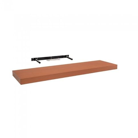 Velano Wandregal - Bücherregal - Schweberegal 79,5x23,5 Apfelbaum | Regal Wand - Regalbrett - Küchenregal - Bücherregal Kinder - Deko Wohnzimmer - GewürzregalHolz - Wanddeko Regale Boho Deko