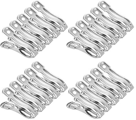 Gewächshaus-Clip, Gartenclip aus Edelstahl, Gewächshauszange für Netze, halten Sie die Pflanzenabdeckung oder den Schattierstoff auf Gartenfelgen oder Gewächshausrahmen inkl