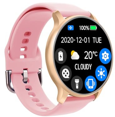 Celly TRAINERMOON, Smartwatch Fitness, Orologio Smartwatch Donna e Uomo con Cardiofrequenzimetro da Polso, Monitoraggio Salute e Attività, Display 1.28'' Full Touch, Impermeabile IP67