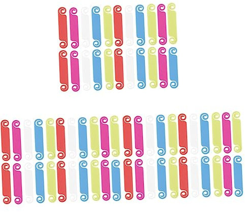 NUOBESTY 150piezas Etiquetas De Identificación De Cables Multicolor Marcadores Para Gestión De Cables Perfectos Para Cargadores Usb Material Duradero y Flexible