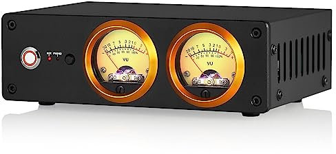 HiFi Phono Preamp for MM Turntable Headphone Amplifier with VU Meter (T13)