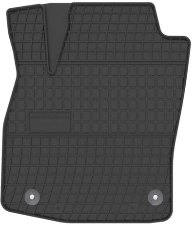 Wielganizator Automatte – Passend für Opel Astra H 2003-2010 – Gummimatte – Autozubehör - Auto Fußmatten – Fußmatte Auto – 1 – schwarz