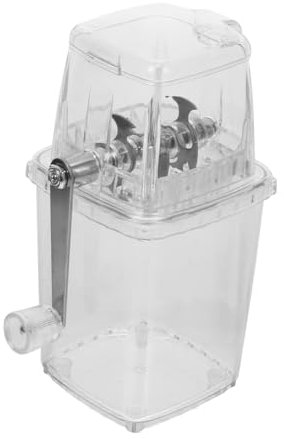 SHOWERORO Multifunctional Ice Crusher Hand Crank Ice Chopper for Kitchen Use Portable Manual Crusher for Home Parties